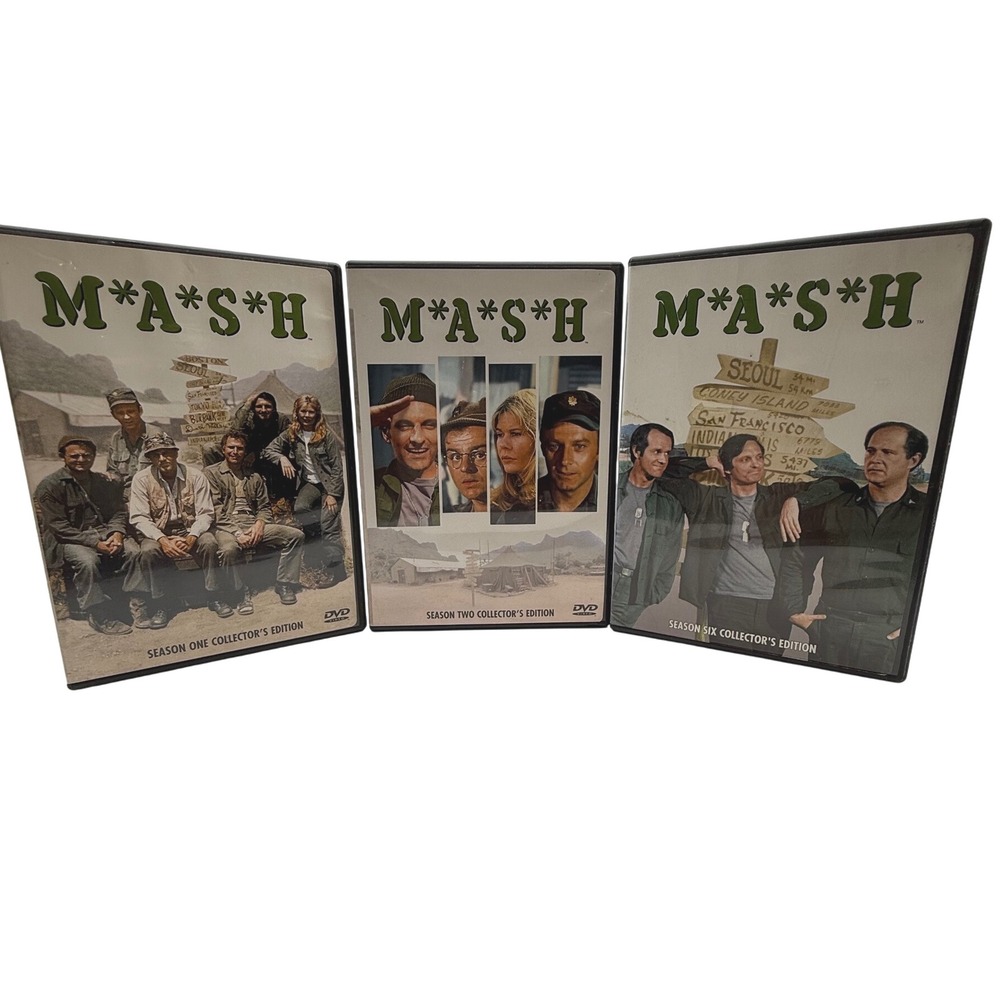 MASH DVD Box Set Season 1, 2 & 6‎ Collectors Edition TV Show Comedy War